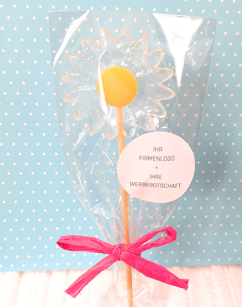 lolli glasklar sonnenblume